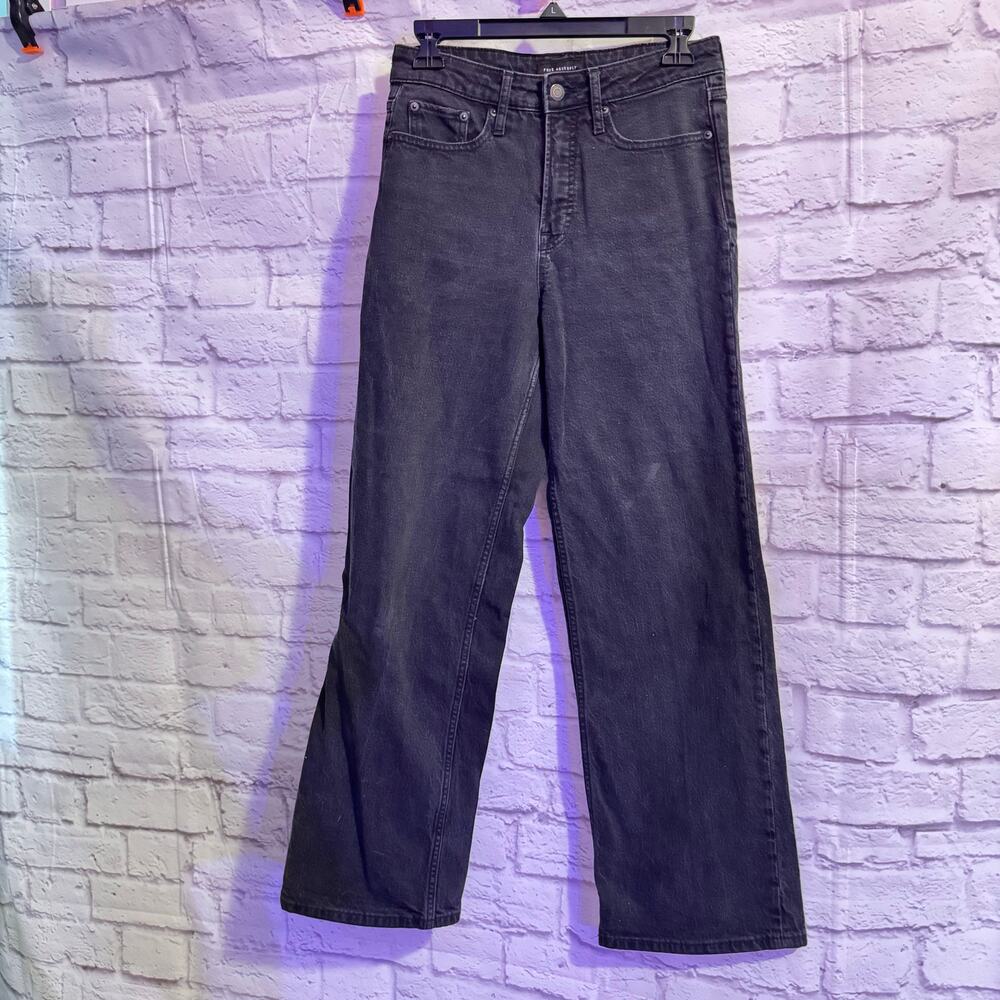 Free Assembly Black wide leg Jeans SZ 4